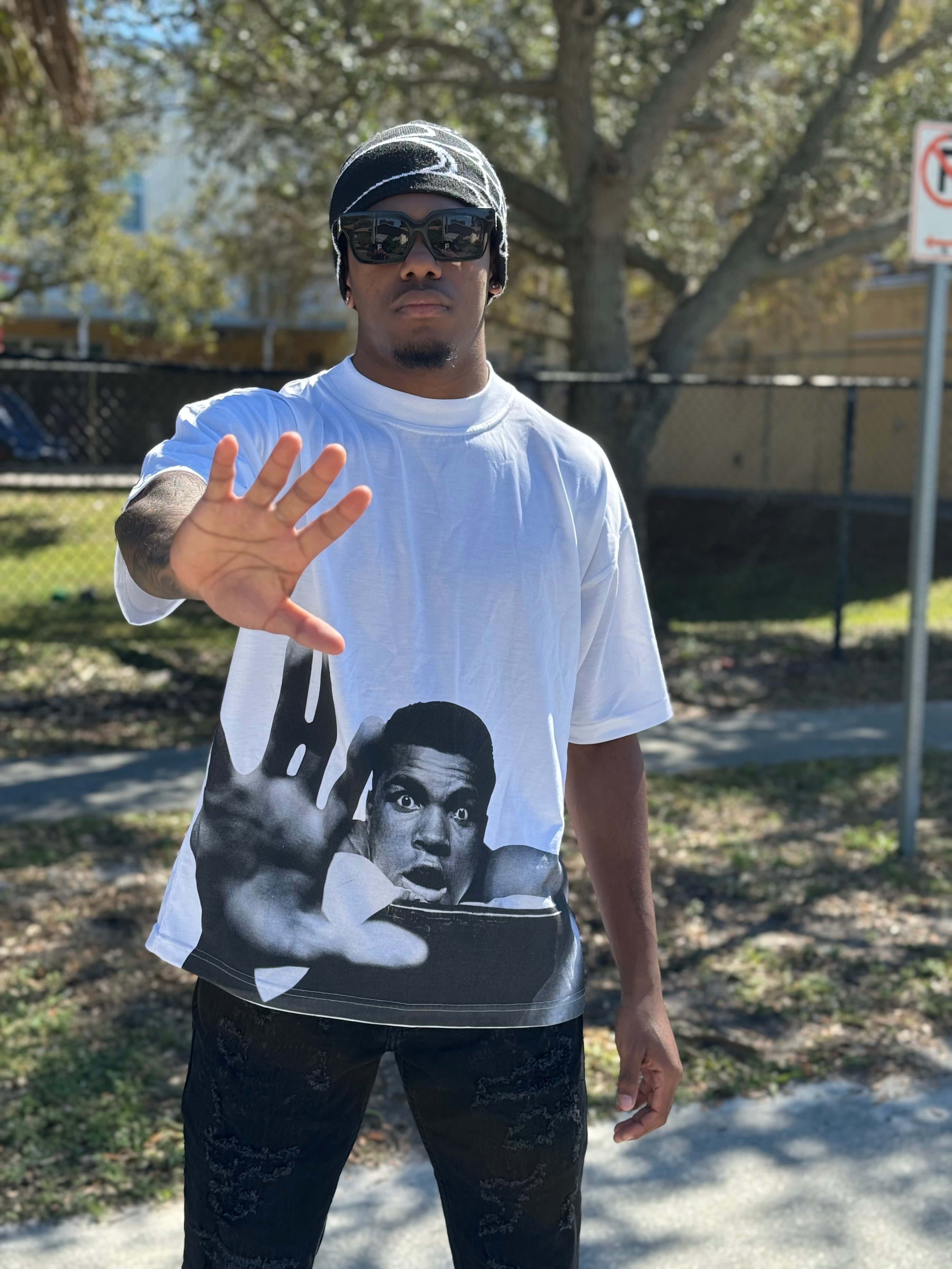 Lights Out, Still Shining Oversized Tee
