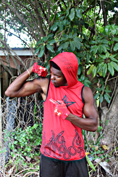"GRIT" Hoodie - Killshot Red