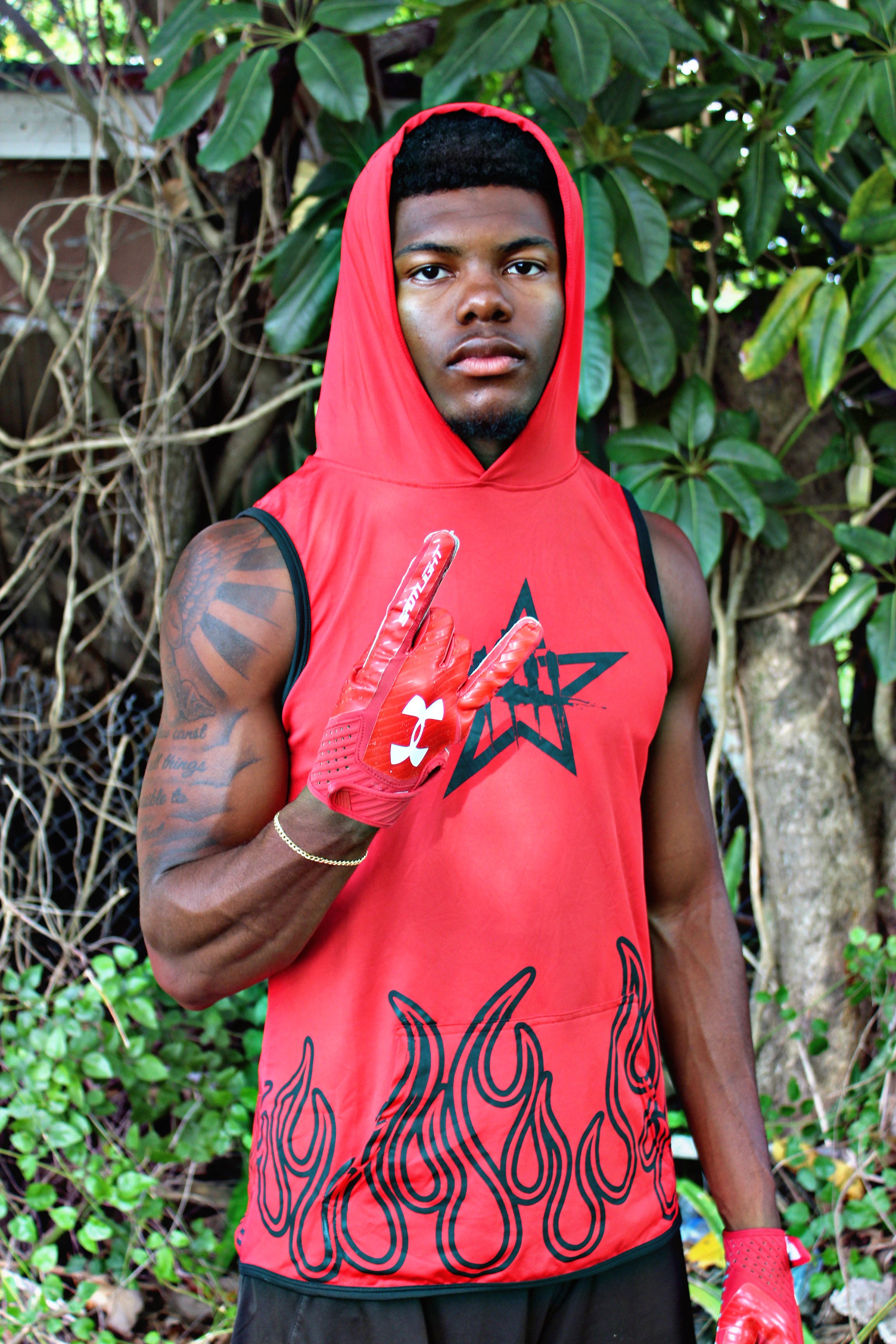 "GRIT" Hoodie - Killshot Red